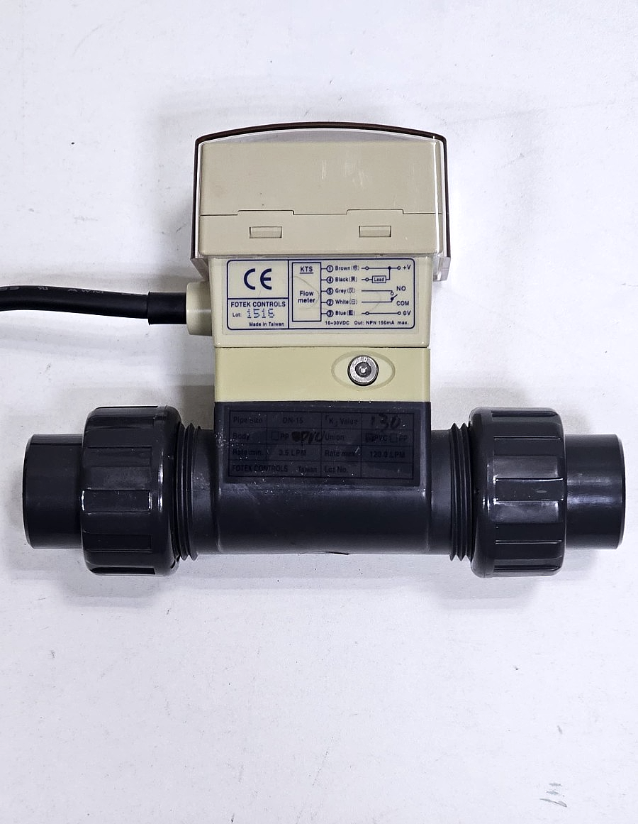 Fotek | KTS15PVC | Paddle Wheel Flow Sensor | Digital Flow Meter3