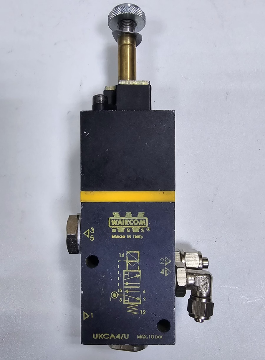 Waircom UKCA4/U – Pneumatic Valve | Max 10 Bar | Made in Italy1