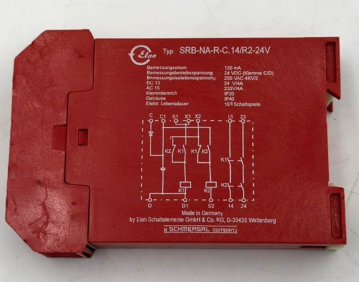 Schmersal SRBNARC.14/R224V Safety Relay | 24VDC | Made in Germany3