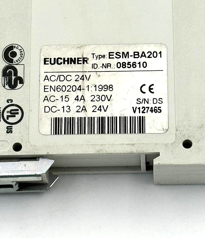 Euchner ESMBA201 Safety Relay Unit | Industrial Safety Controller3