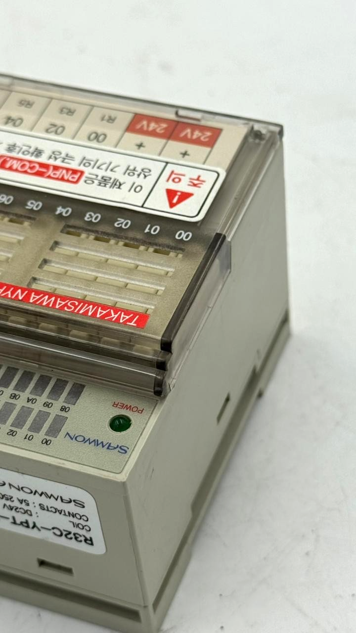 SAMWON ACT R32CYPTV Relay Terminal | DC24V Coil, 250VAC / 30VDC( 1 pcs)8
