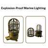 Zjhaiji 100W ExplosionProof Light E27 IP65 Zone 1/2/21/22 Brass Aluminum 220V/21