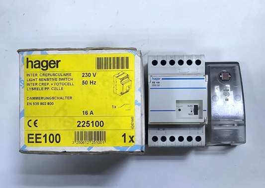 Hager EE100 Twilight Switch with Photocell Sensor | 230V, 16A | Made In France1