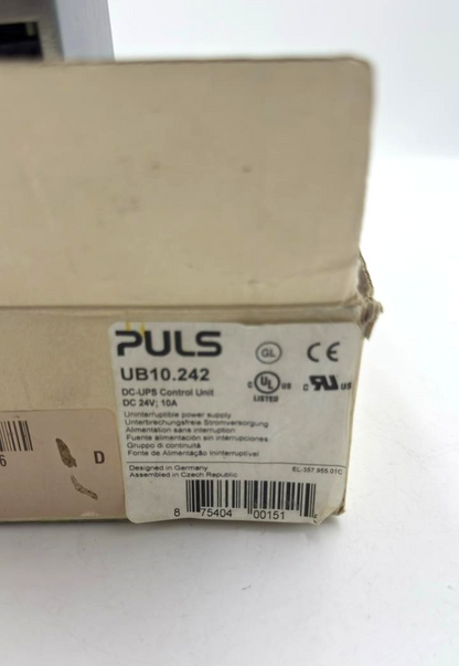 PULS DIMENSION UB10.242 | 10A DCUPS Control Unit | Czech Republic Made10