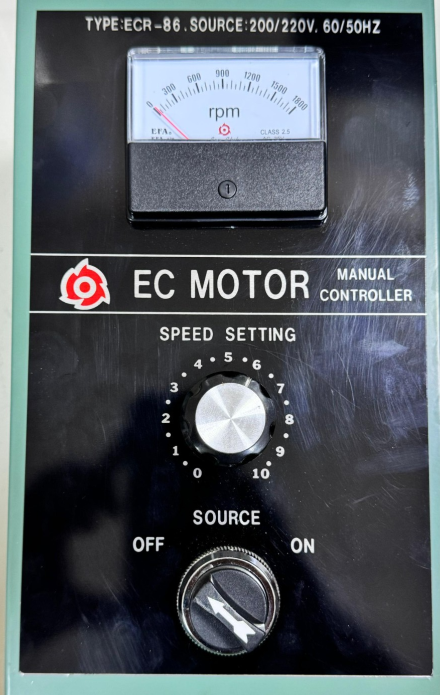 San Chih EC Motor Manual Controller –ECR86 | 1–10 Speed Settings1