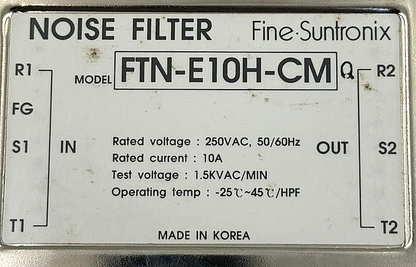 Fine Suntronix FTNE10HCM | 250V 10A Noise Filter3