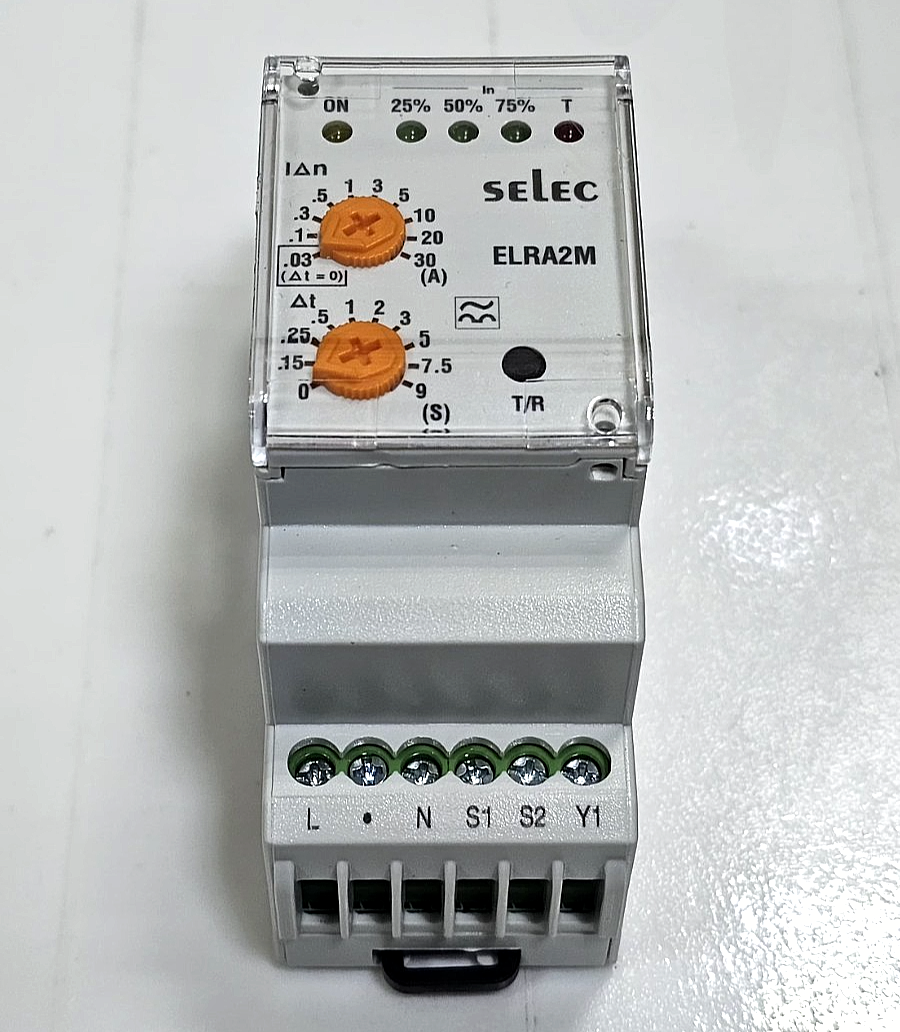 Selec ELRA2M21230V Earth Leakage Relay | 230V AC | 30A7