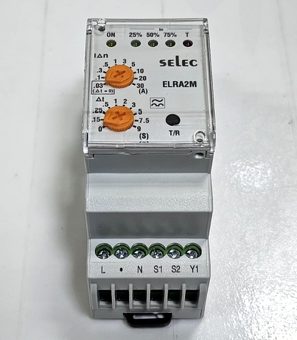 Selec ELRA2M21230V Earth Leakage Relay | 230V AC | 30A7