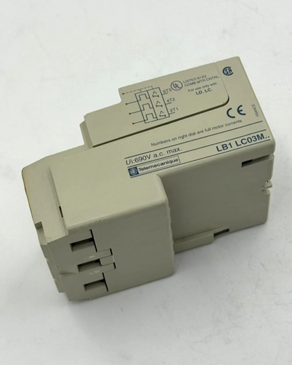 Telemecanique LB1LC03M13 Overcurrent Protection Module | 10A | Made in France2