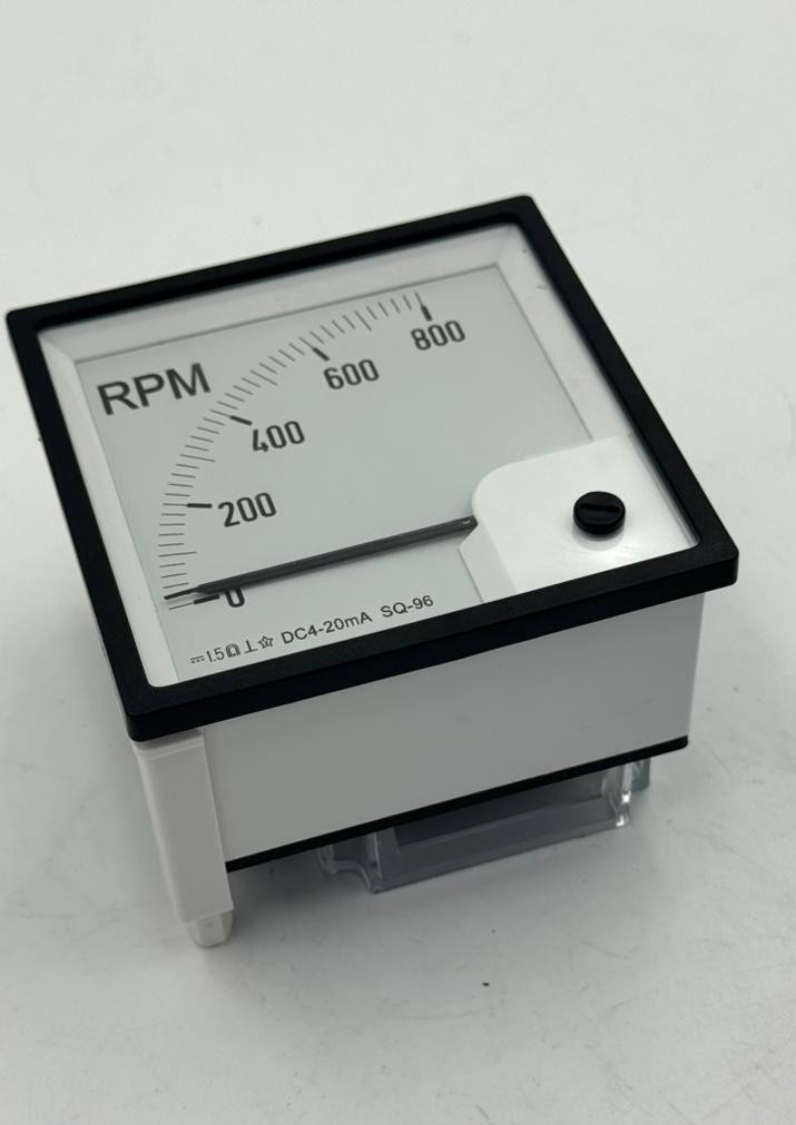 SQ96 RPM Panel Meter | 0800 RPM | DC 420mA Input | Class 1.51
