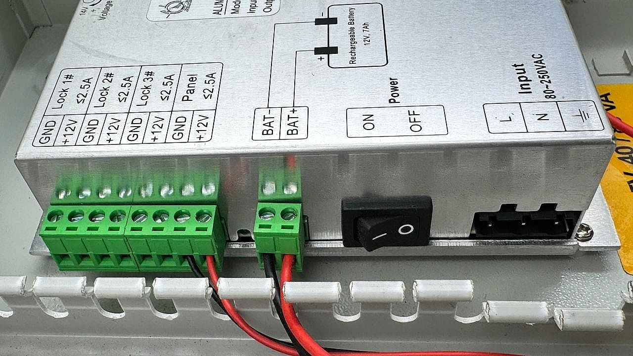 WatchNET WAAPSU126A  | 12V 6A Power Supply for Access Control2
