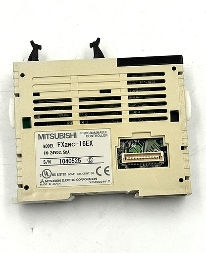 Mitsubishi FX2NC16EX PLC Input Extension Block | Made in Japan1