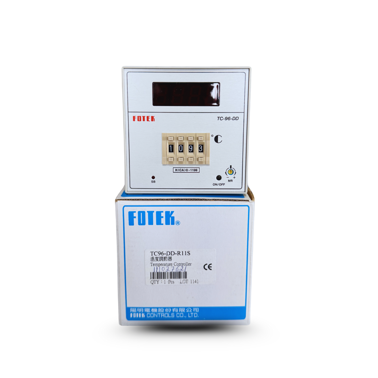 TC96DDR11S Temperature Controller | 110/220V AC | Relay/420mA/012V Output4