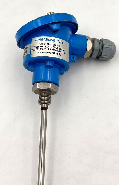 Streamline Pt100 DIN Platinum RTD Temperature Sensor | 0-200 | Made in Italy1