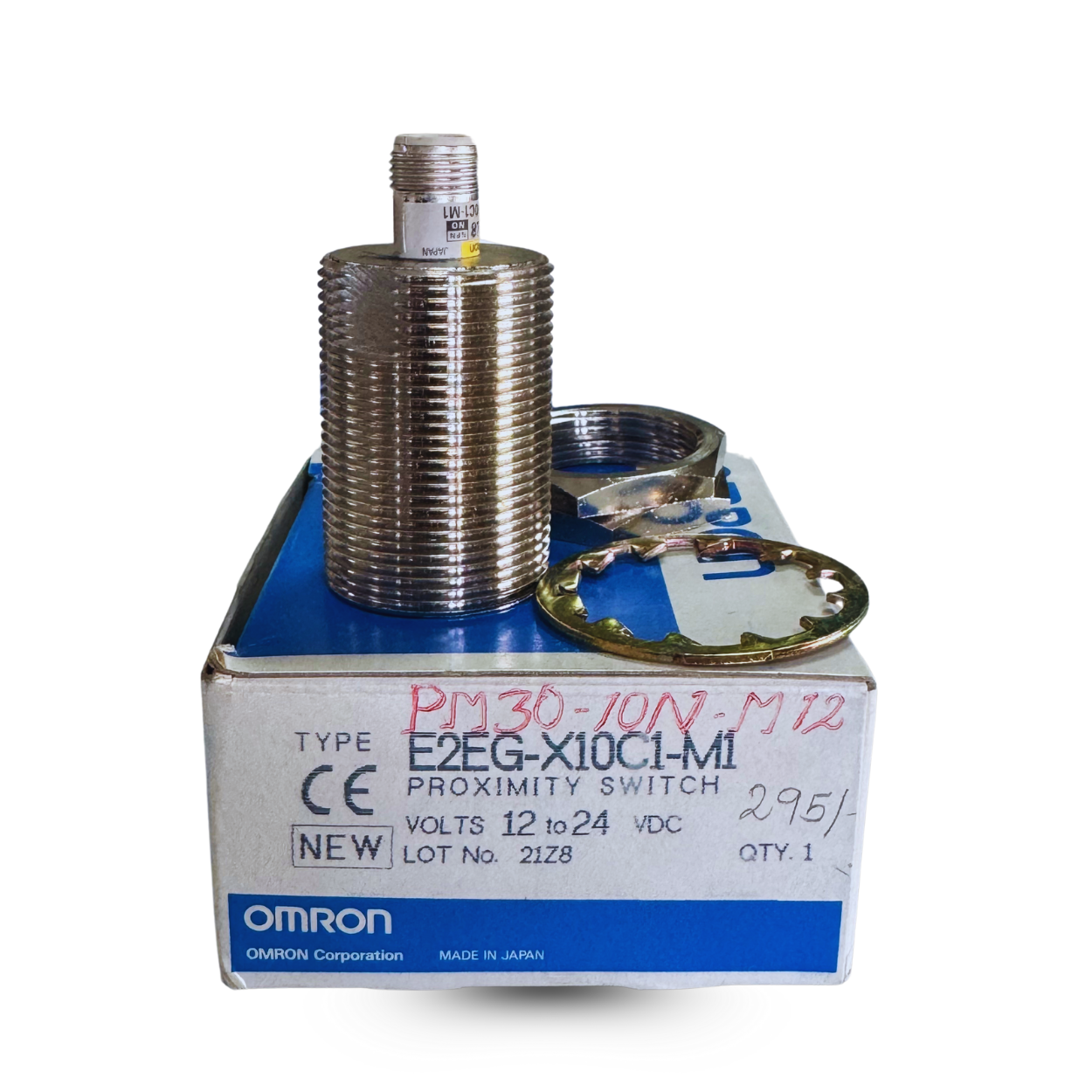 OMRON E2EGX10C1M1 Proximity Sensor Switch | 1224V DC | 10mm Sensing Distance0