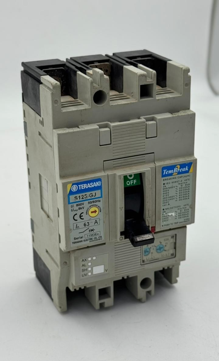 Terasaki | S125NJ | Circuit Breaker | 63 A2