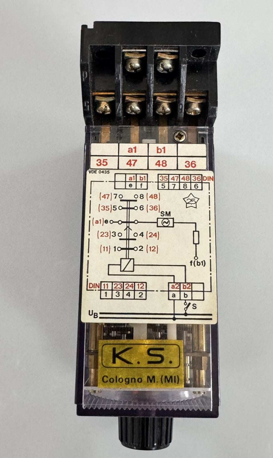 DOLD ZS 700.521111 Time Relay – 110V AC, 0.2s to 6h Delay | ZEITSCHUETZ Series4