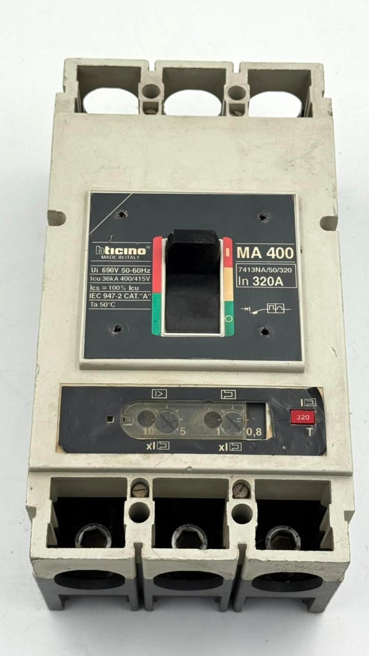 Bticino | MA400 | 320A | circuit breaker (MCCB) | Made in Italy0