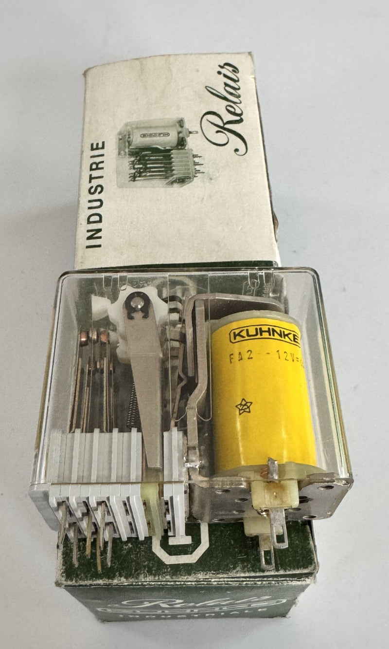 Kuhnke FA2 Relay Module – 12V DC | 8Pin | Made in Germany | Industrial Control0