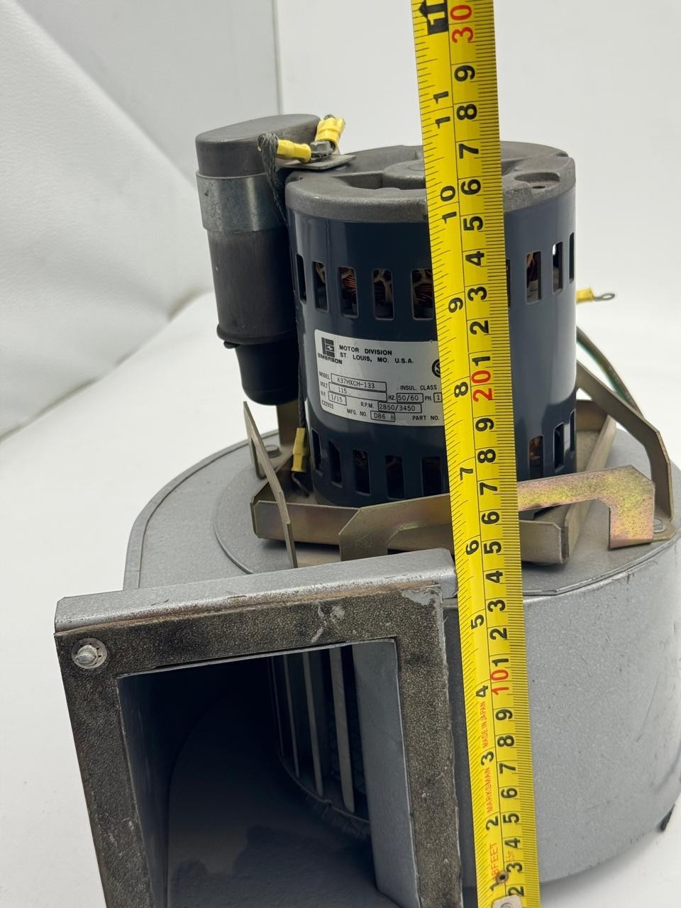 Kooltronic KBB49108 Centrifugal Blower with K37HXCH133 Motor | Made in USA7