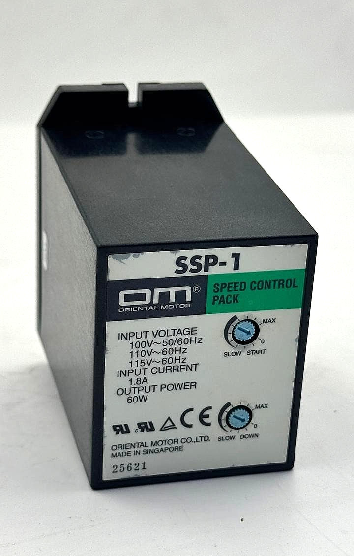Oriental Motor SSP 1 Speed Control Pack | 100–115V AC Input, 1.8A, 60W4