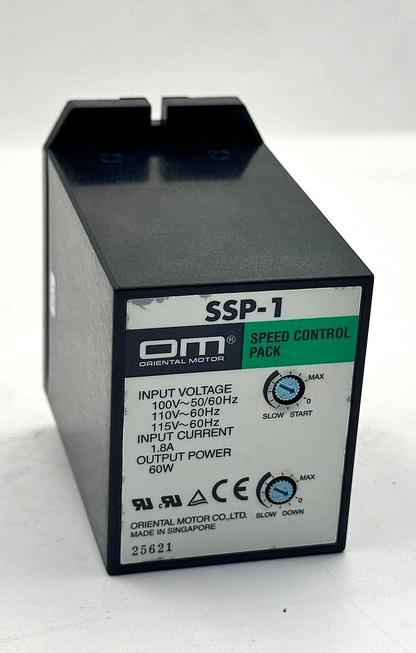 Oriental Motor SSP 1 Speed Control Pack | 100–115V AC Input, 1.8A, 60W4