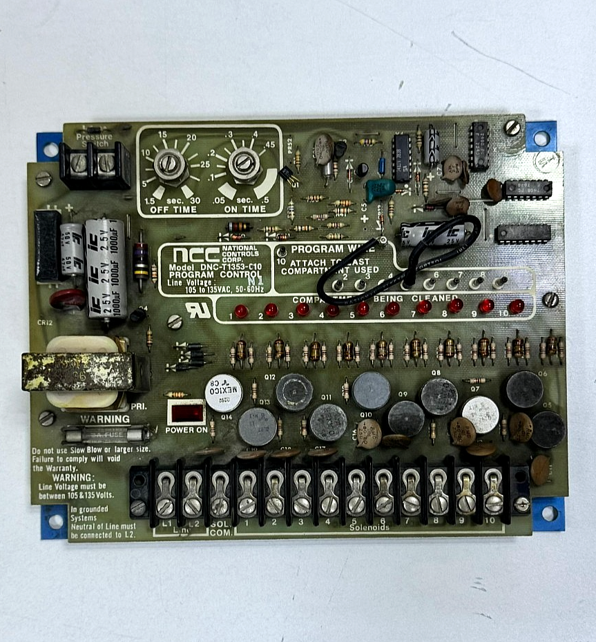 NCC | DNCT1353C10 | Program Controller Board  | 105 to 135 VAC0
