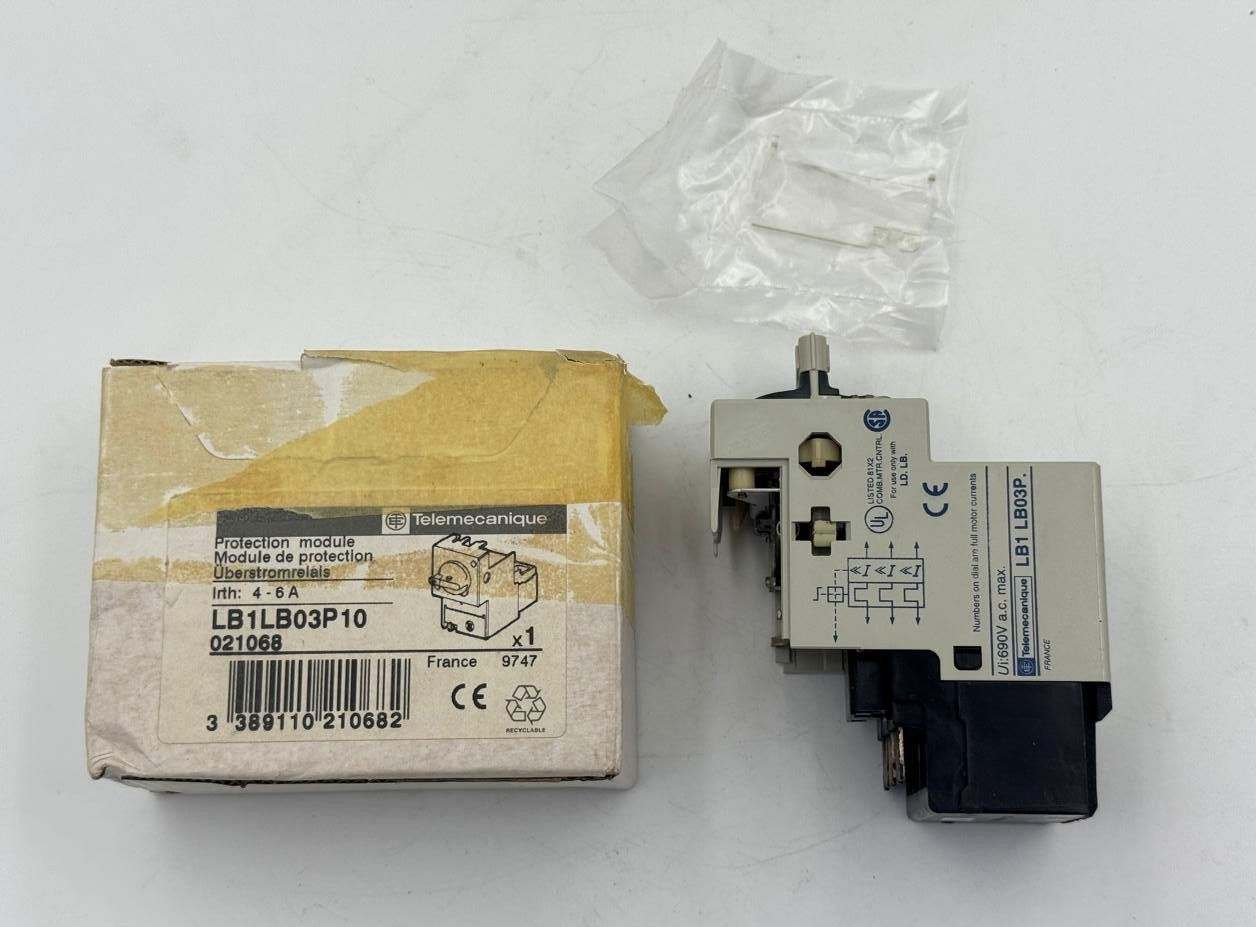 Telemecanique LB1LB03P10 Protection Module | 6A | Made in France1