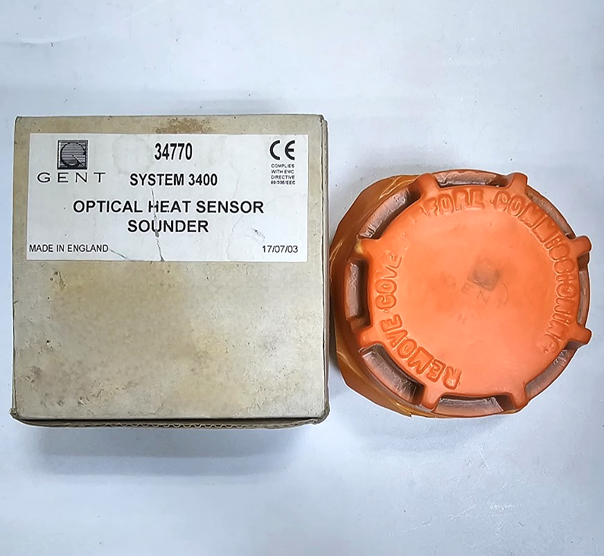 GENT 34770 Optical Heat Sensor Sounder – SYSTEM 3400 | Made in UK1