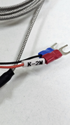 KType | Thermocouple Sensor | 6mm Probe | 50mm Length | 2m Wire | 1/2" Threaded2