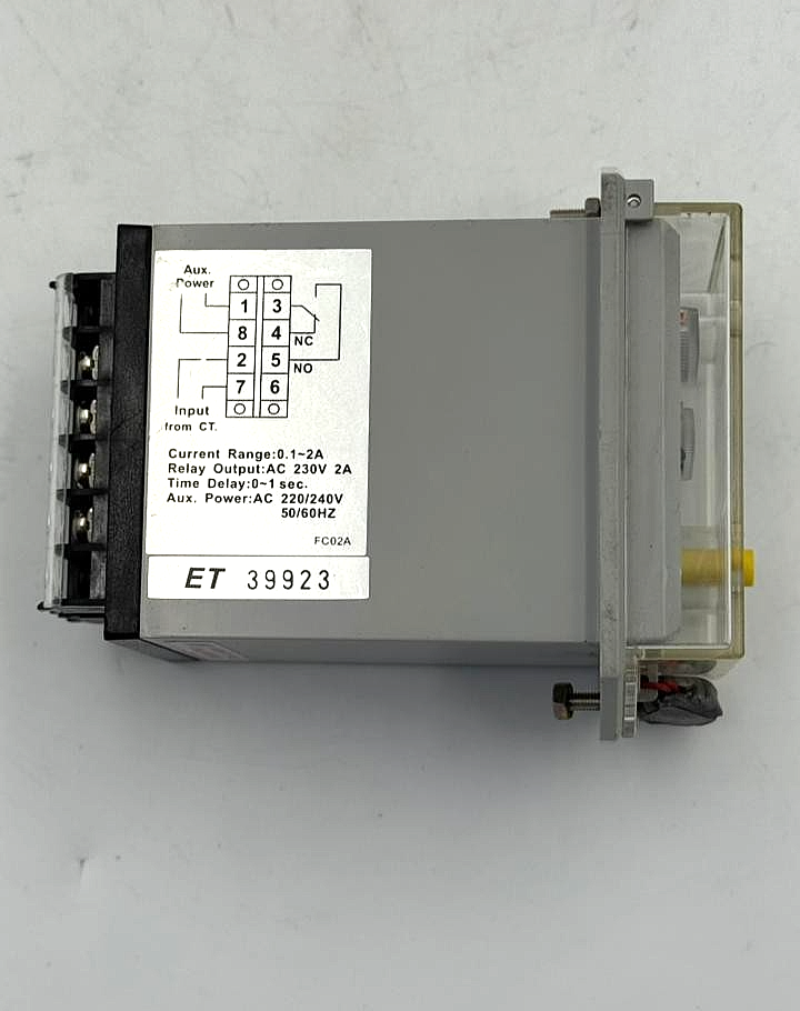 MH EF18 Earth Fault Relay | Range 0.1 A~2A4