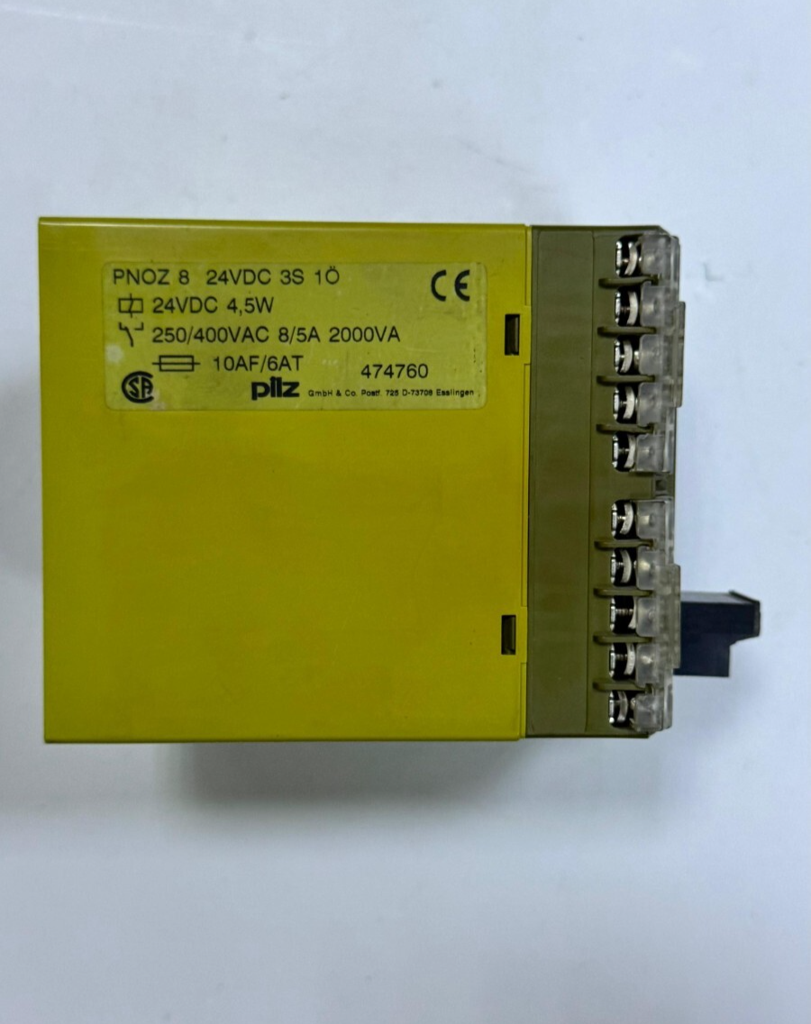 PILZ PNOZ 8 Safety Relay 24VDC 3S10 | 474760 | Industrial Automation Relay3