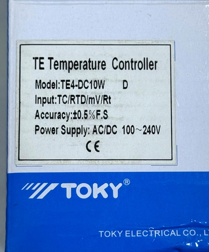 Toky | TE4DC10W | Temperature Controller | AC/DC 100240V7