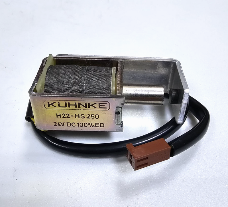 Kuhnke H22HS 250 Solenoid – 24V DC, 100% ED, Industrial Linear Actuator0