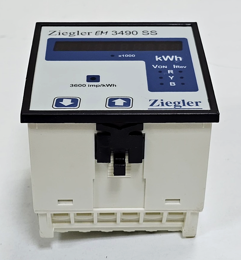 Ziegler | Ziegler EM 3490 SS | Multifunction Power Meter | 5A 415V5