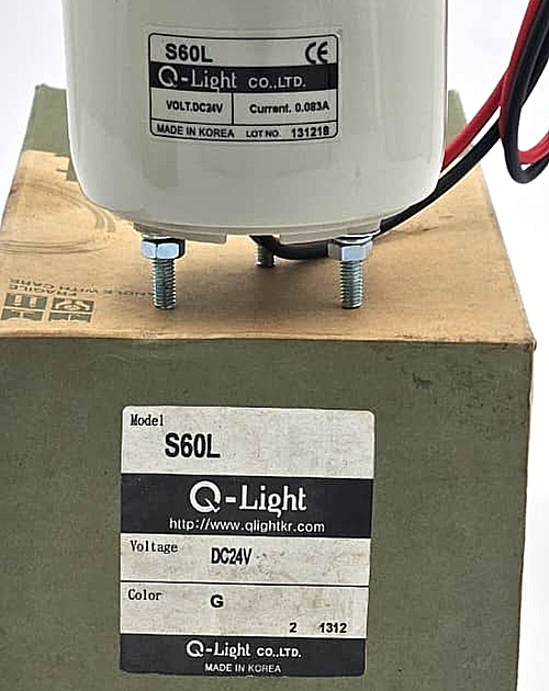 QLight S60L Warning/Signal Light | DC24V | Made in Korea ( 1 pcs )3