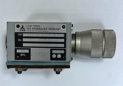 TOS Hydraulika VSS1206630002 Hydraulic Valve – 25 MPa | Made in Czechoslova1