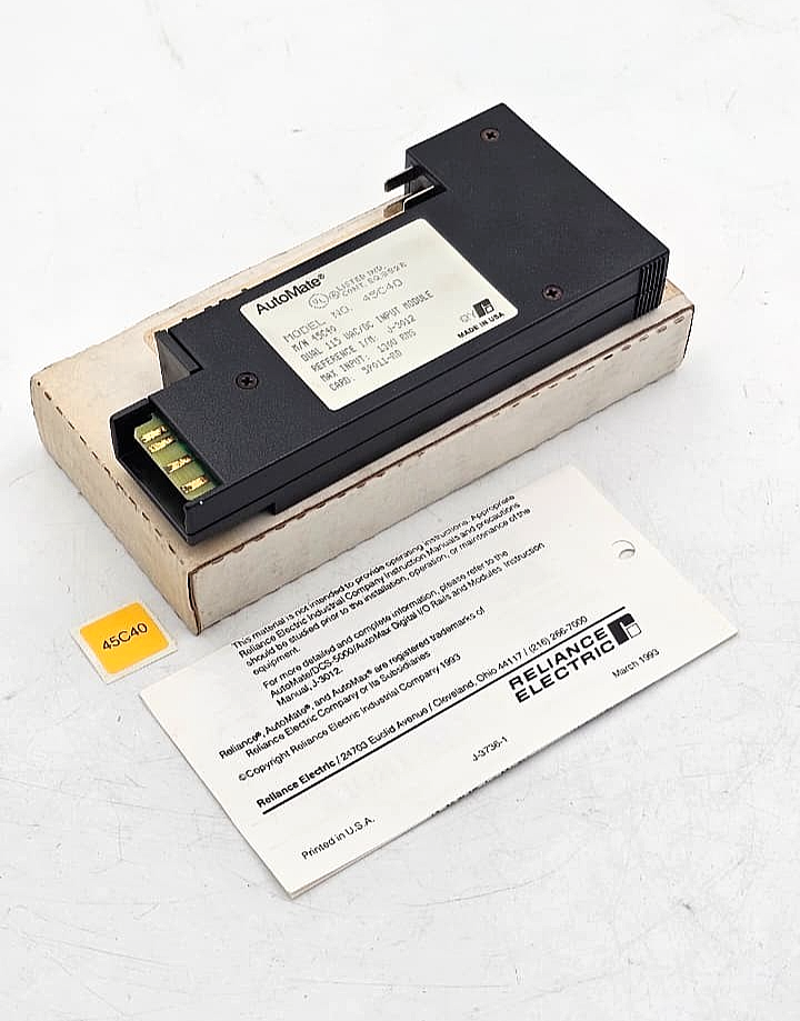 Reliance Electric AutoMate 45C40 Dual 115V AC/DC Input Module ( 1 pcs )0