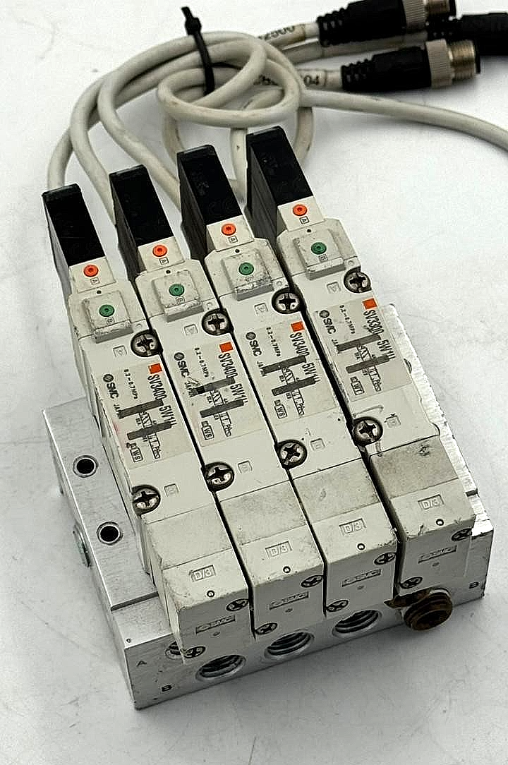 SMC SV33005W1H & SV34005W1H Pneumatic Solenoid Valves2