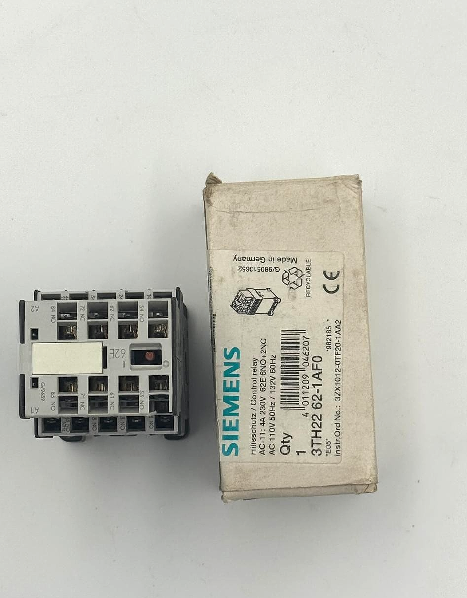 Siemens | 3TH22621AF0 | Auxiliary Contactor( 1 pcs )German Made0