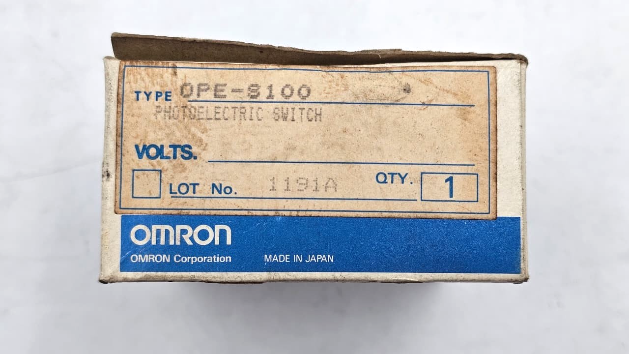 Omron OPES100 Photoelectric Switch Sensor | Made in Japan4