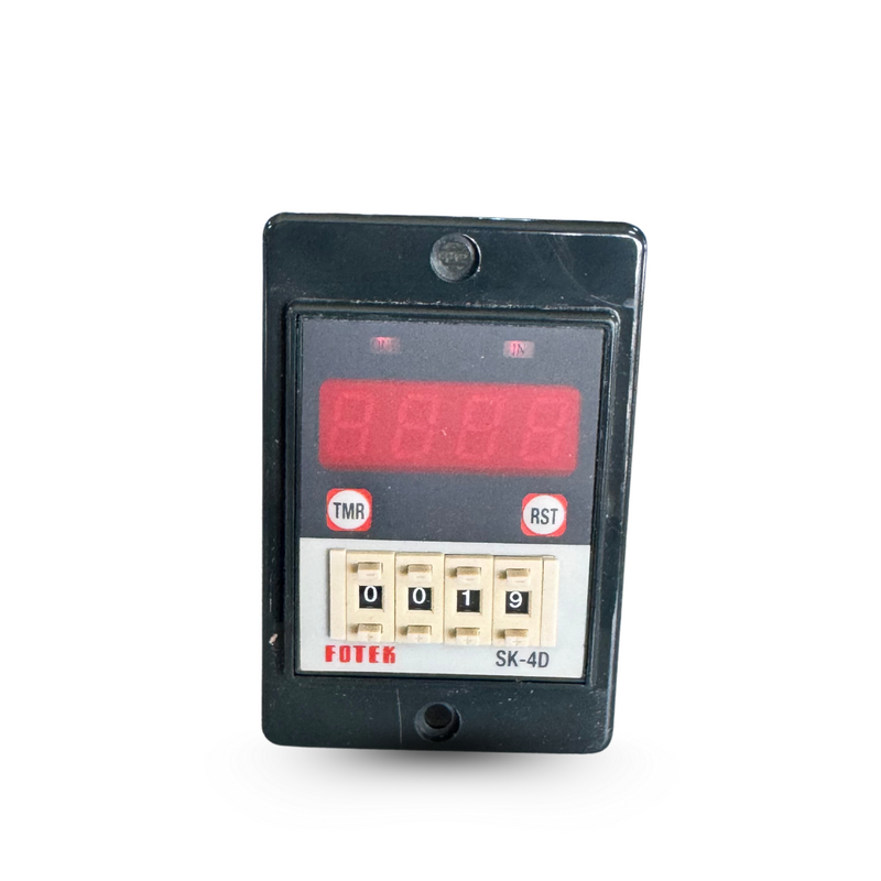 Fotek SK4D Digital Counter – MultiRange AC Input, Relay Output, Up/Down0