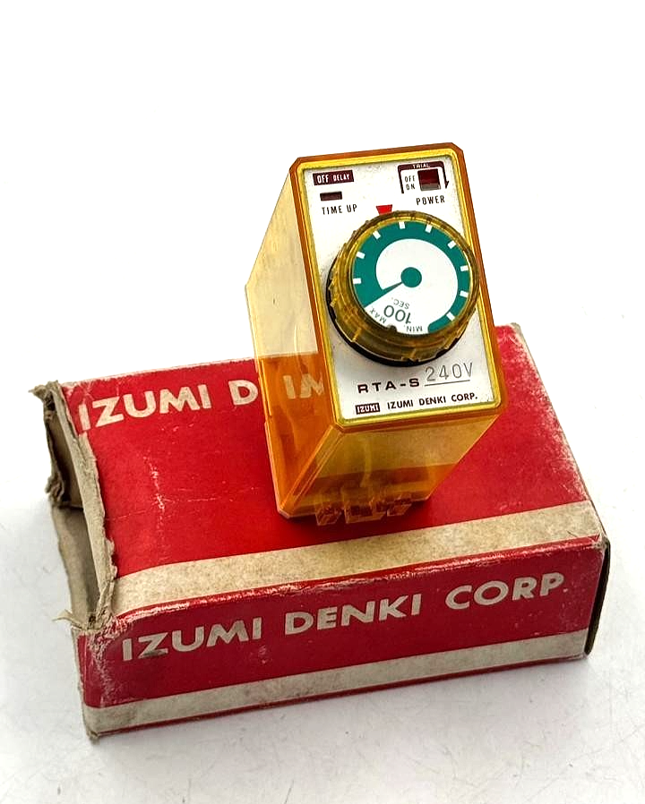 IZUMI RTASP2F Pneumatic Timer | Made in Japan0