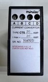 Minilec CTS.20 Current Converter | 20A Max | Industrial CT Sensor0