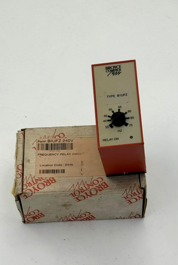 Broyce Control | B1UFZ |  Frequency Monitoring Relay | Made in UK0