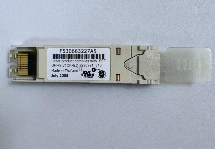 JDS Uniphase SFP Transceiver Module F530663227A5Made in Thailand2