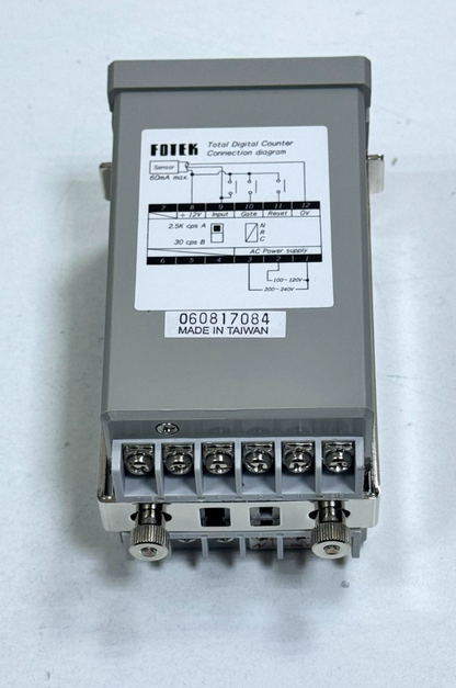 Fotek | HC6T | Preset Counter | Digital Counter Meter3