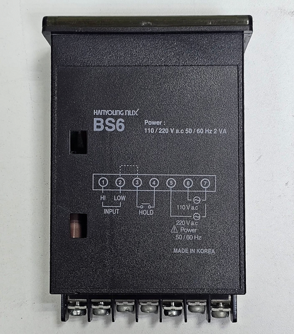 Hanyoung | NUX BS6NA10 | Volt Meter | 500V AC Range4