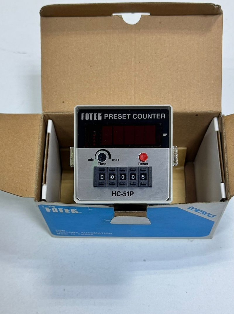 Fotek | HC51P | Digital Counter | Preset Counter Meter0