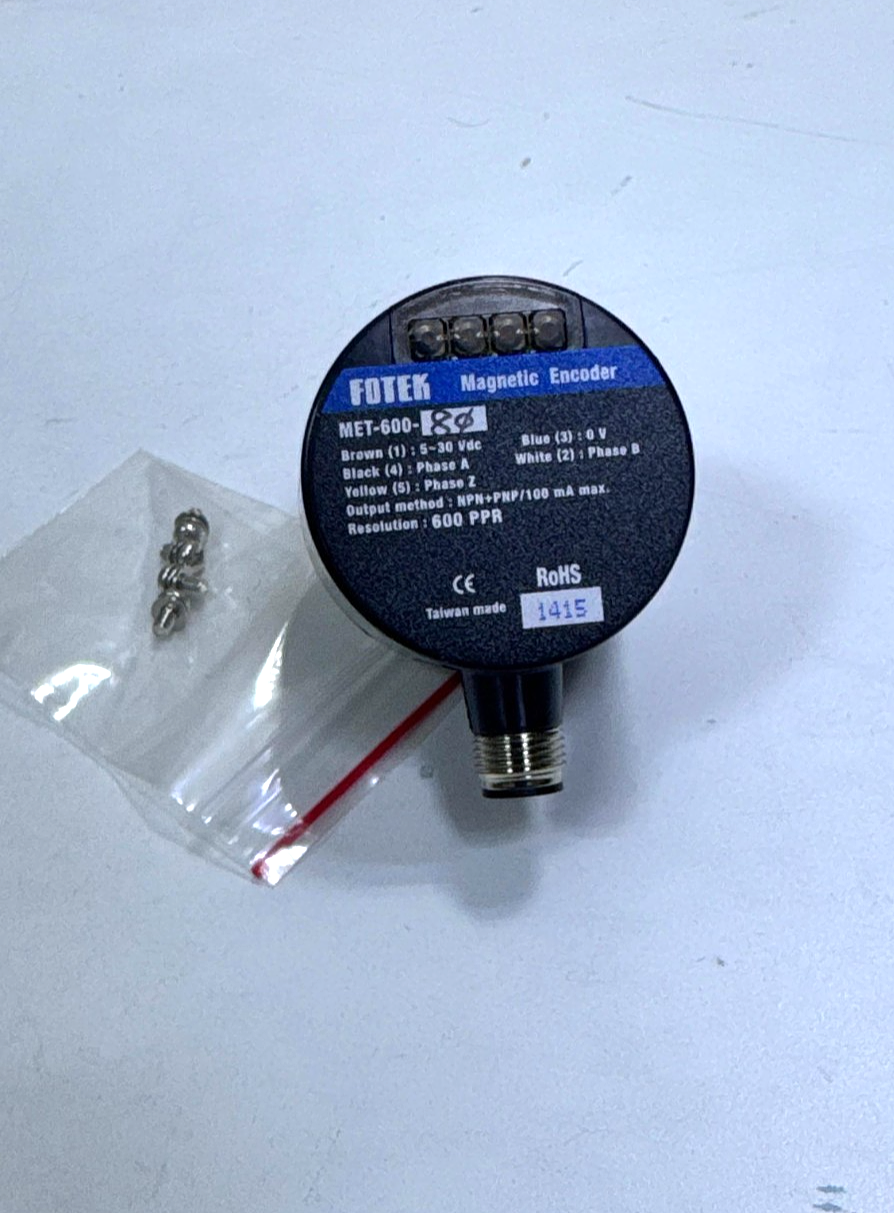 Fotek | MET6008M12 | Magnetic Encoder – 600 PPR Resolution,1